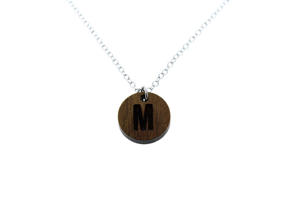 Personalized Wood Necklace