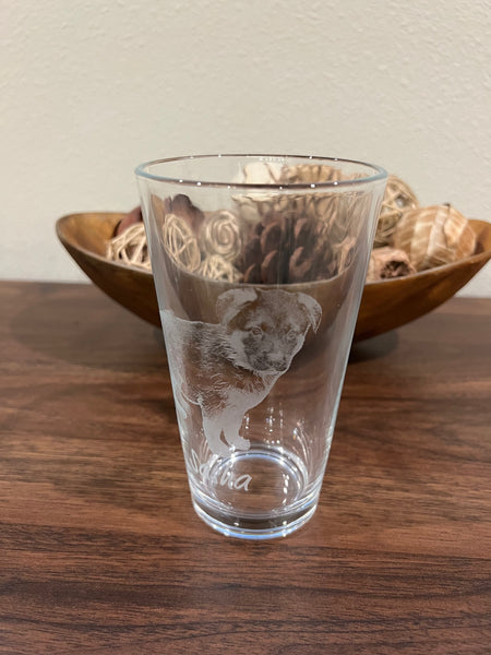 Pet Photograph Glass