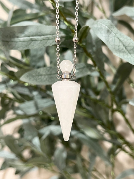 Clear Quartz Cremation Necklace
