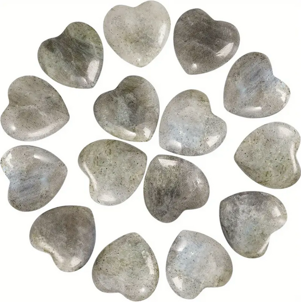 Labradorite Heart Gemstone
