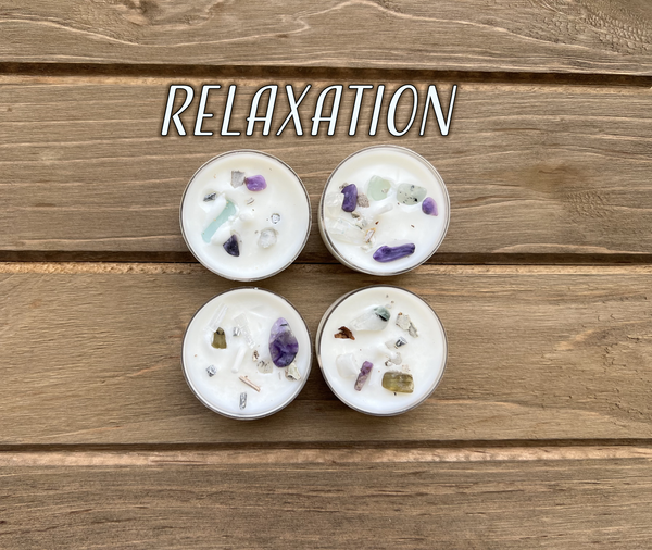 Intention Crystal Tealights (set of 4)
