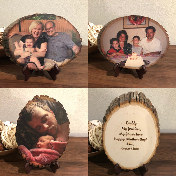 Wood Photo (Baby Keepsake)