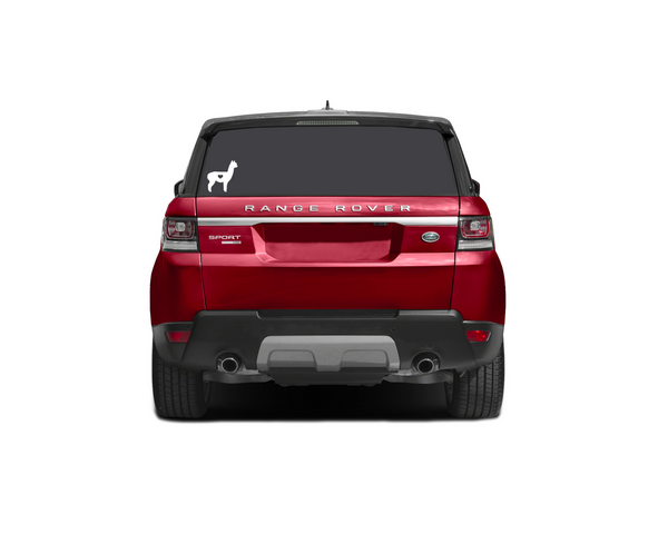 Alpaca Decal Sticker
