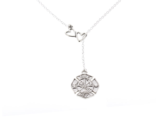 Firefighter Lariat Necklace
