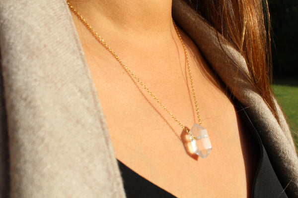 Clear Quartz Necklace