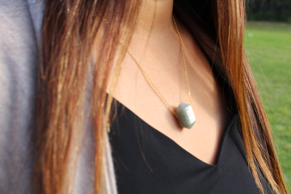 Labradorite  gemstone necklace