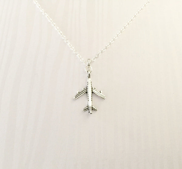 Airplane Necklace - Anomaly Creations & Designs