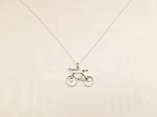 Bicycle Necklace - Anomaly Creations & Designs