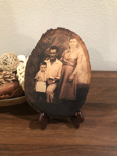 Wood Photo (Baby Keepsake)