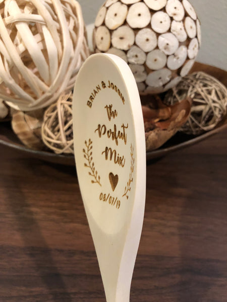 The Perfect Mix - Personalized Wood Spoon