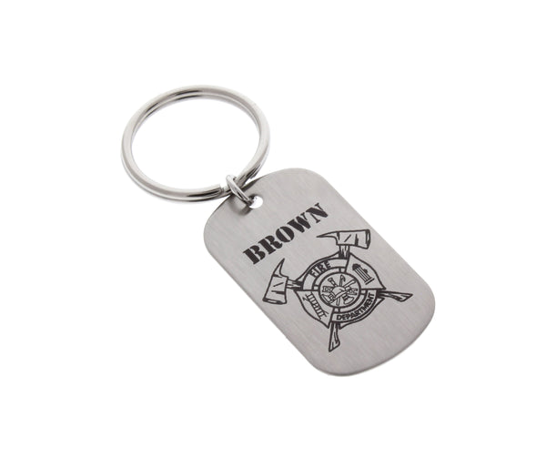 Firefighter Keychain