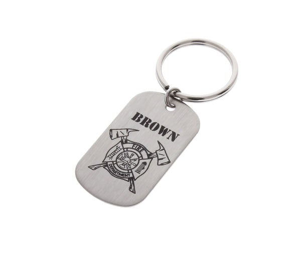 Firefighter Keychain