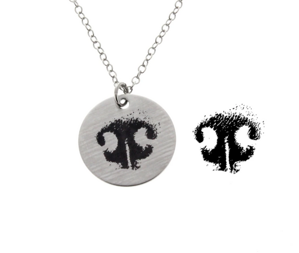 Dog Nose Print Necklace