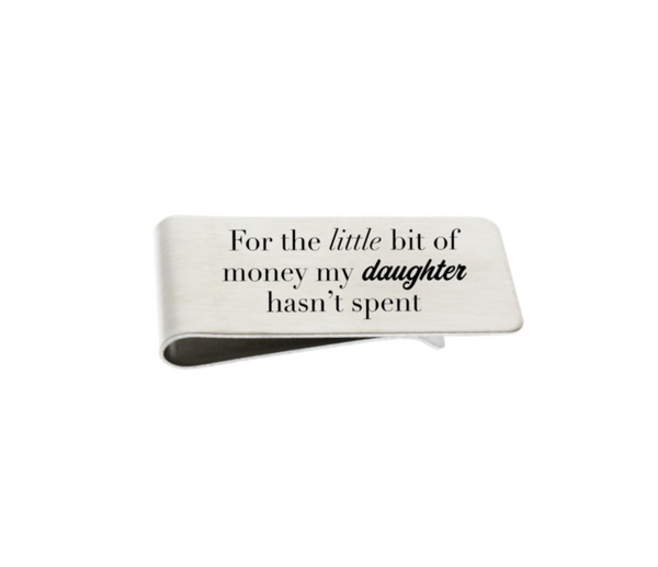 Money Clip - Custom Father of the Bride