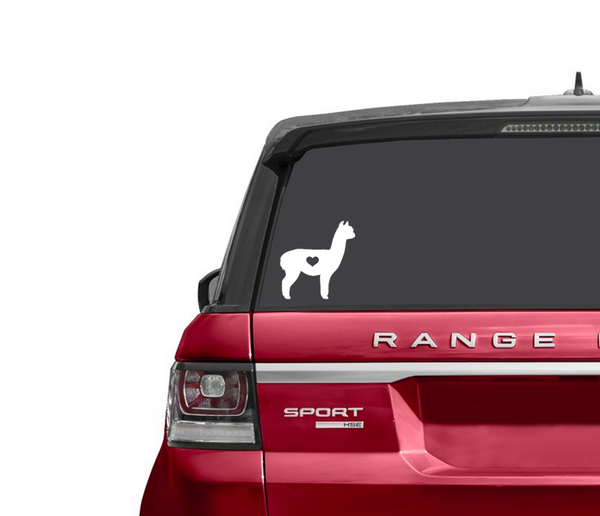 Alpaca Decal Sticker