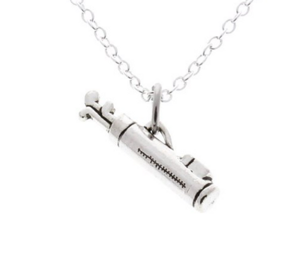 Golf Clubs Necklace