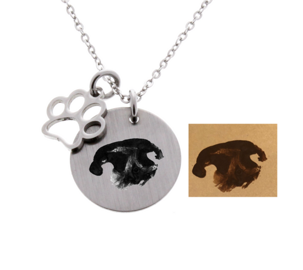 Dog Nose Print Necklace