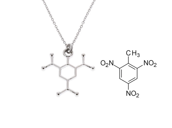 Trinitrotoluene (TNT) Molecular Necklace