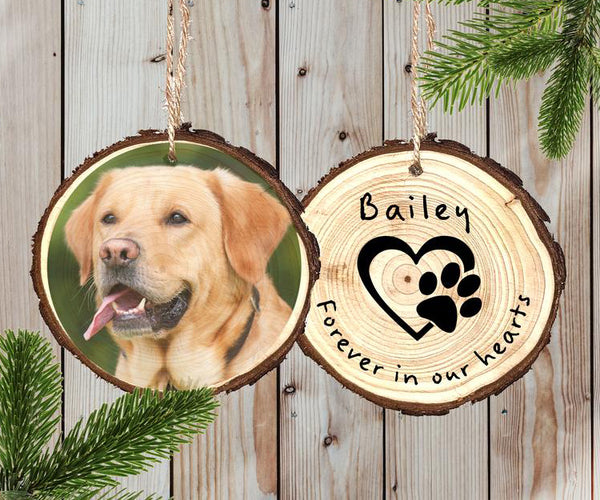 Wood Ornament - Pet Keepsake