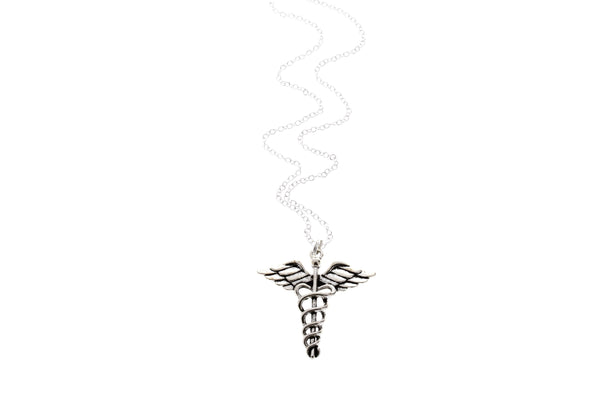 Caduceus Necklace - Anomaly Creations & Designs