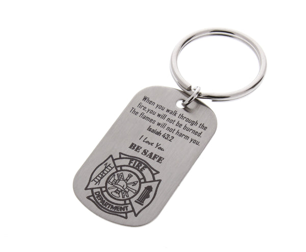 Firefighter Keychain
