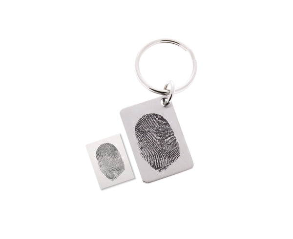 Fingerprints Keychain - Customize