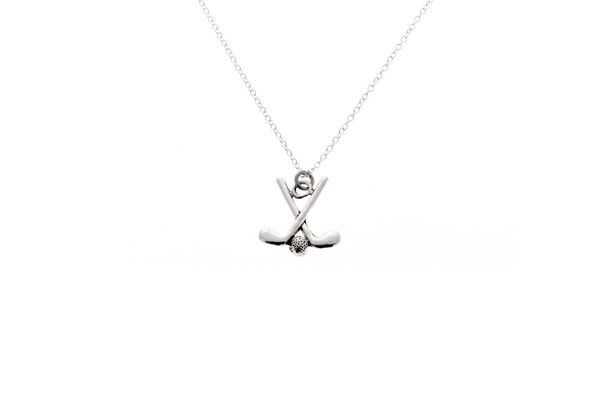 Golf Clubs Necklace