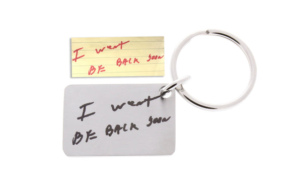 Fingerprints Keychain - Customize