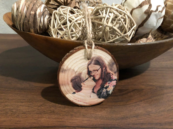 Wood Ornament - Wedding Keepsake