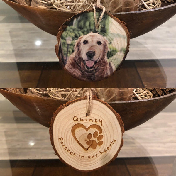Wood Ornament - Pet Keepsake