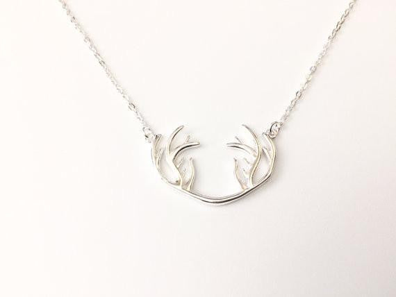 Deer Antler Necklace - Anomaly Creations & Designs