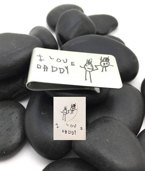 Money Clip - Custom Handwriting or Drawing