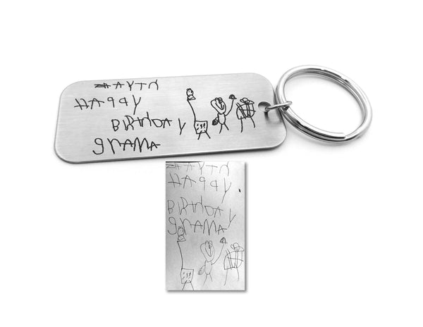 Handwriting Keychain