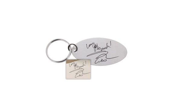 Handwriting Keychain