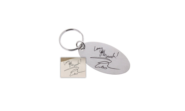 Handwriting Keychain