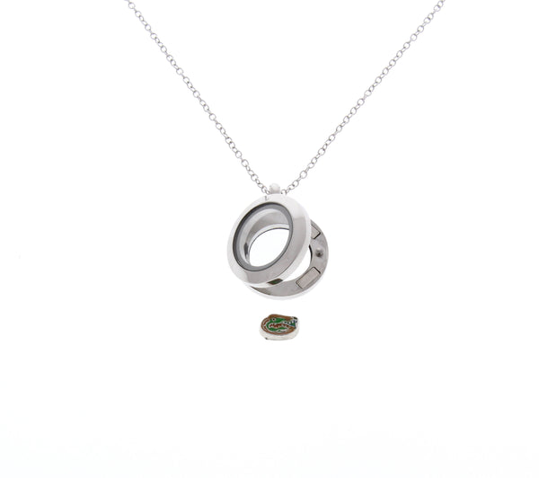 Florida Gators Floating Locket Necklace