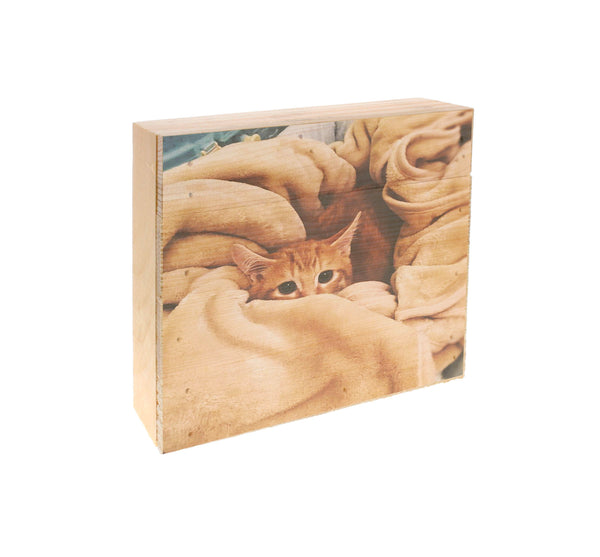 Wood Panel Photo- Pets
