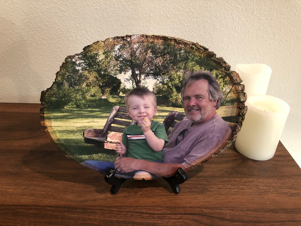 Wood Photo (Custom Wood Slice)
