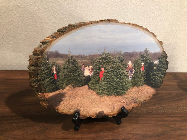 Wood Photo (Custom Wood Slice)
