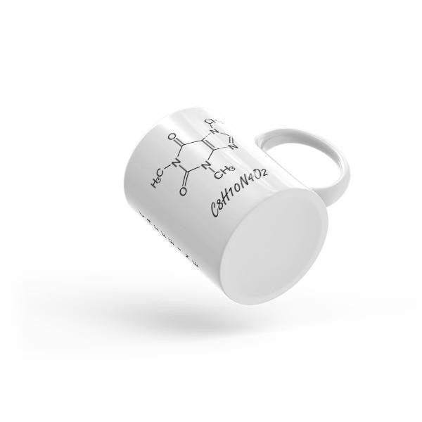 Caffeine Molecule Mug - Anomaly Creations & Designs