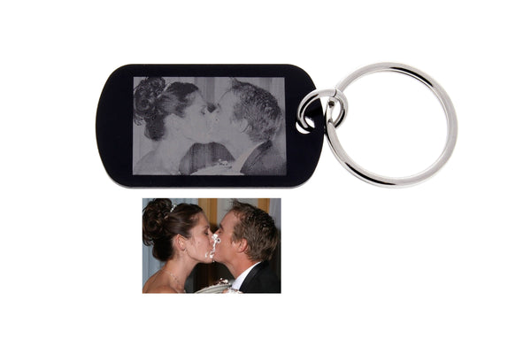 Wedding Photograph Keychain