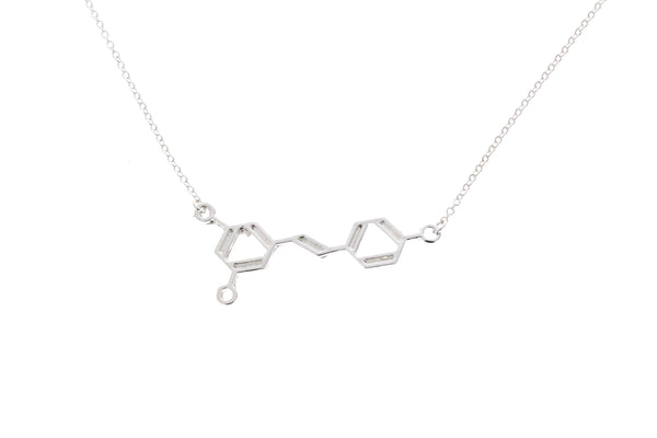 Wine Molecule Necklace