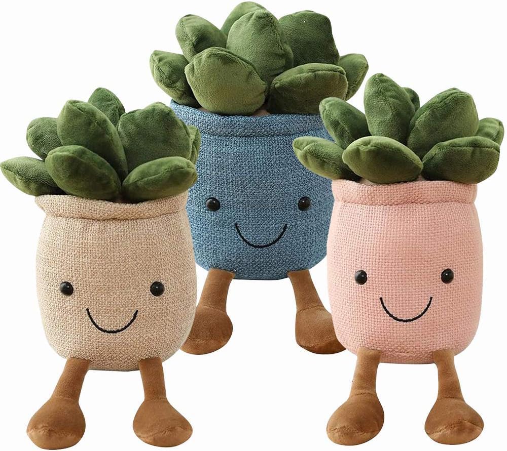 plush succulent plant Plush Succulent Plant stuffed animal gift, plant lover gifts, succulent lover – Anomaly Creations & Designs, Inc