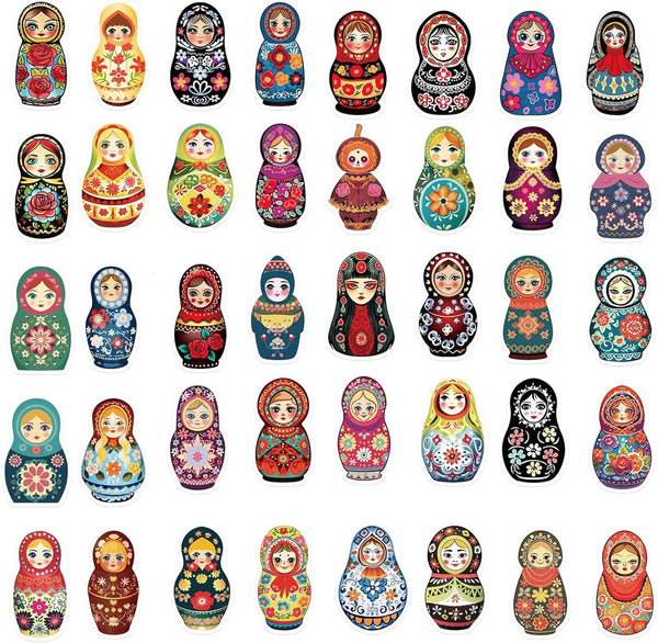 Nesting Doll Sticker