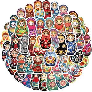 Nesting Doll Sticker