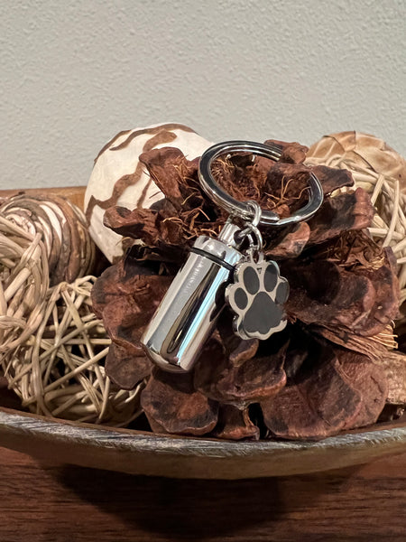 Cremation Pet Urn Keychain