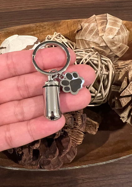 Cremation Pet Urn Keychain