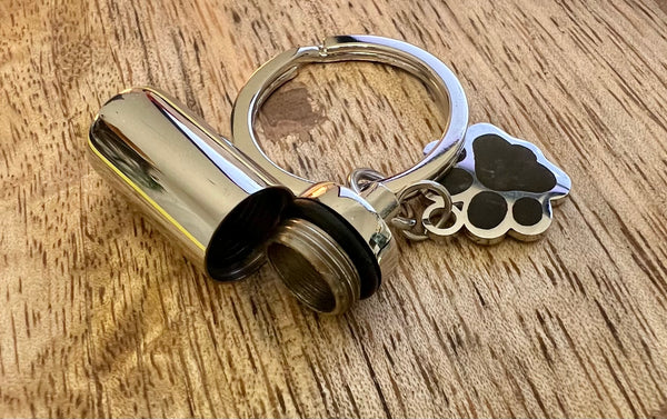 Cremation Pet Urn Keychain