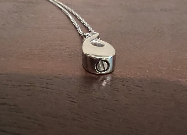 Cremation Infinity Urn Necklace