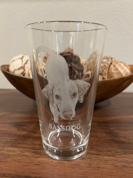 Pet Photograph Drinking Glass